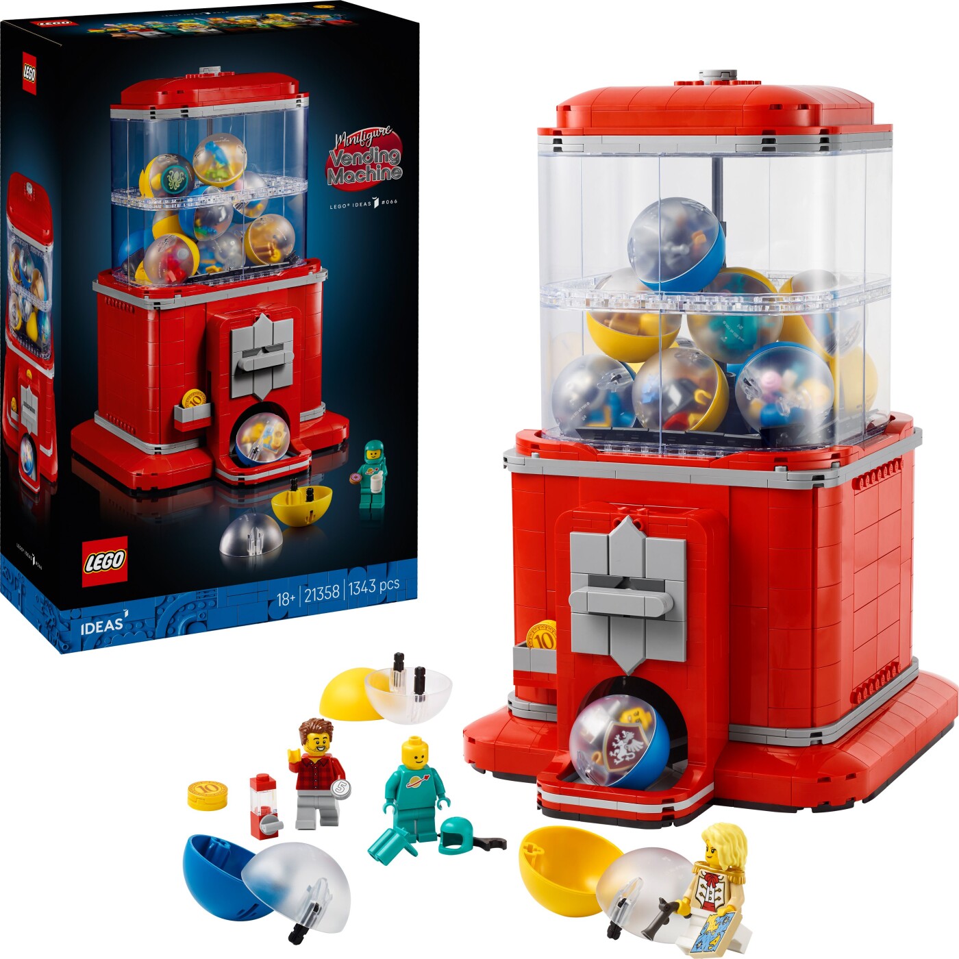 Lego Ideas - Minifigur-automat - 21358