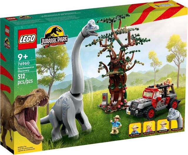 Billede af Lego Jurassic Park - Brachiosaurus Opdagelse - 76960 hos Gucca.dk