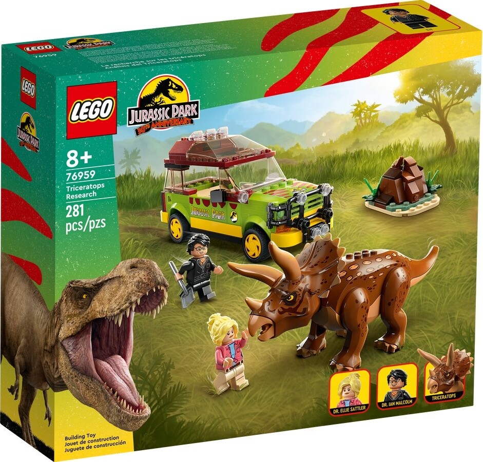 Billede af Lego Jurassic Park - Triceratops Forskning - 76959