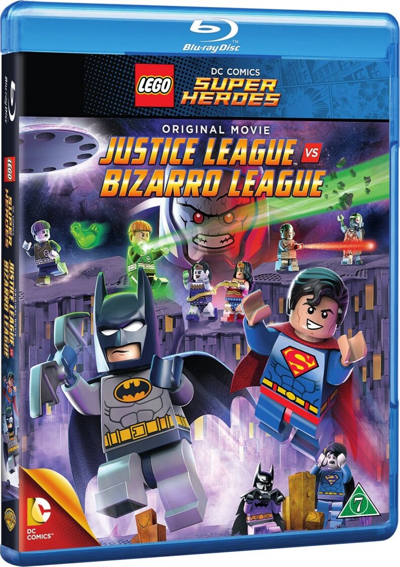 Dc Comics Super Heroes: Justice League Vs. Bizarro League - Blu-Ray