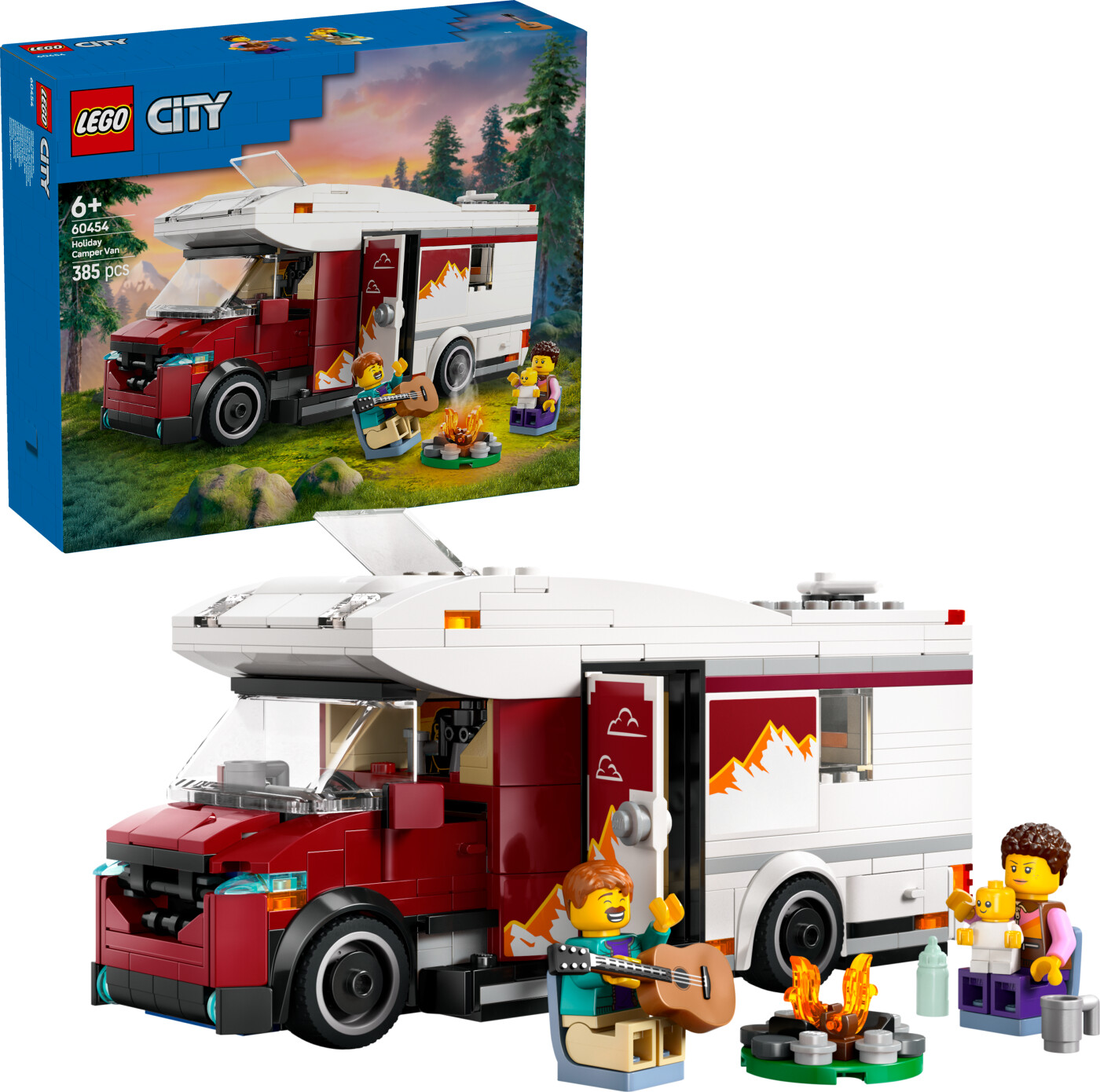 Lego - Lego City - Ferie-eventyr I Autocamper (60454)