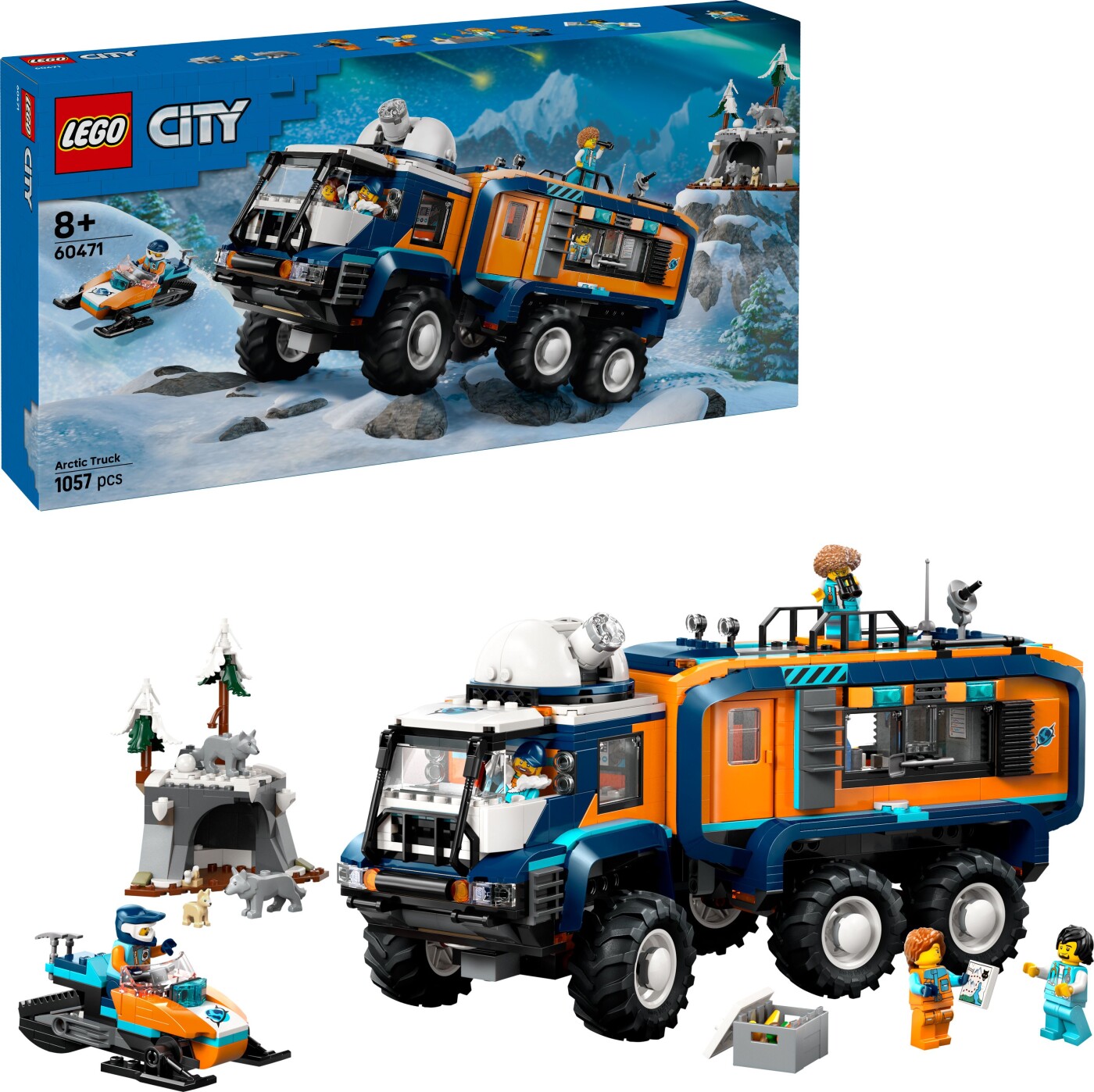 Lego City - Polarforskernes Mobile Laboratorium