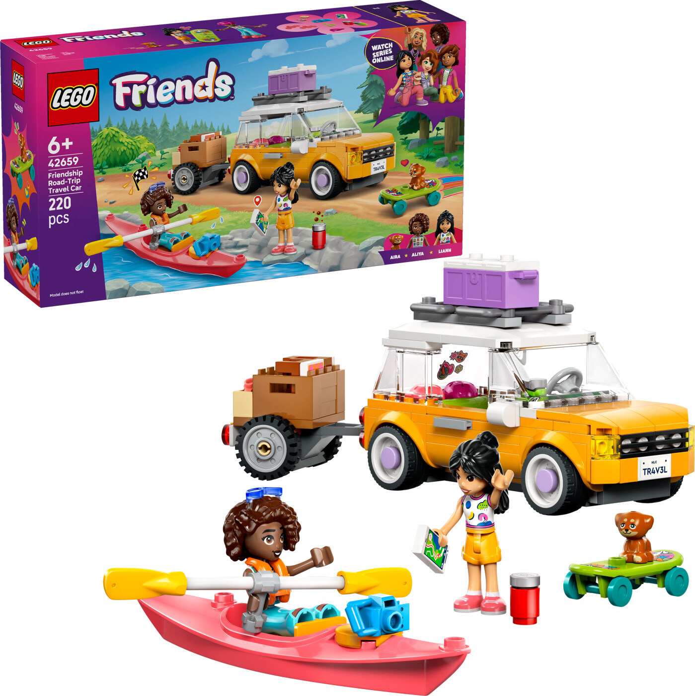 Lego Friends - Bil Til Venskabs - roadtrip