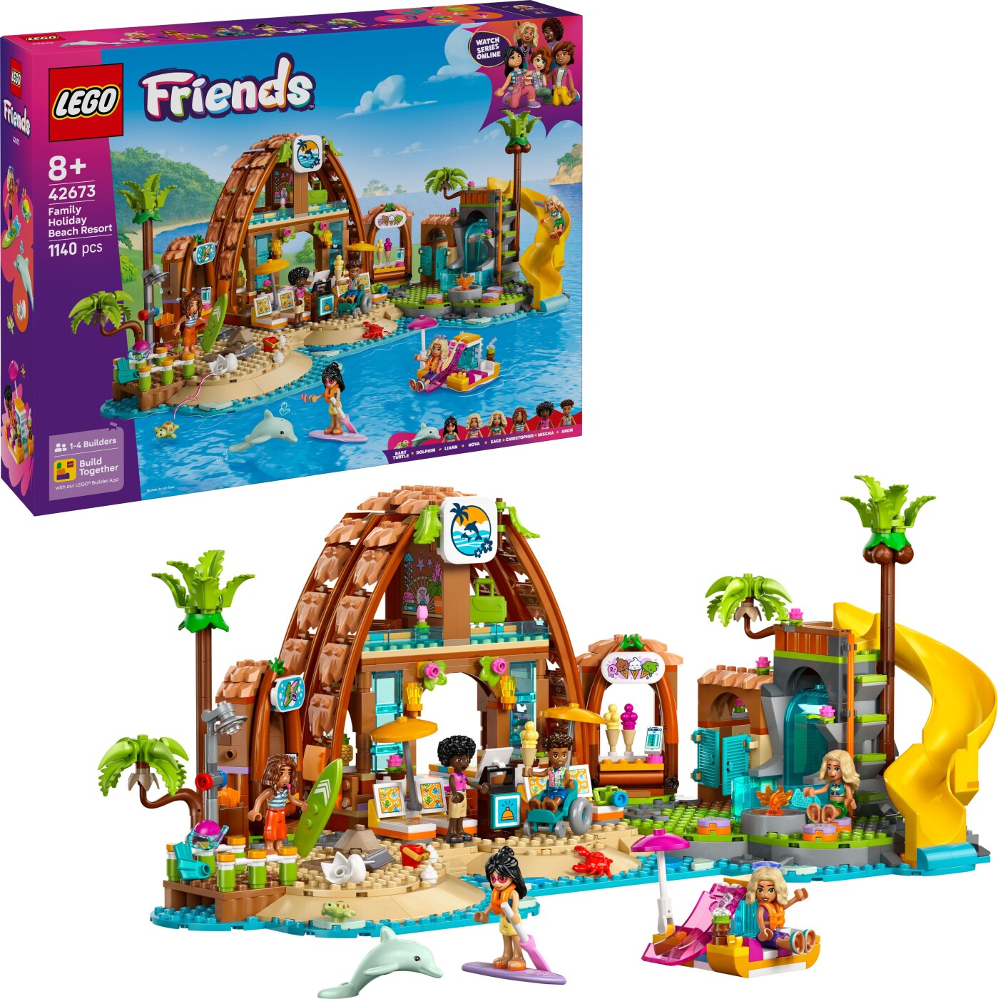 LEGO Friends Familieferie på strandresort
