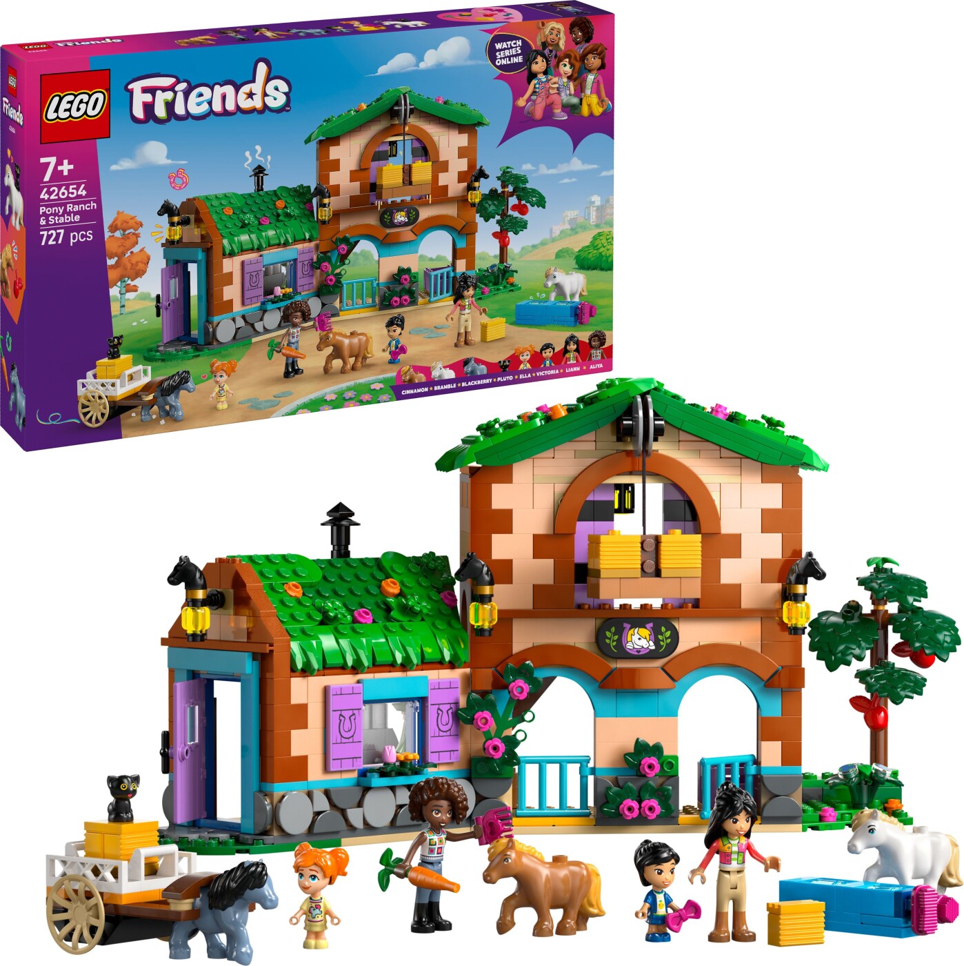 Lego Friends - Ponyfarm Og Stald