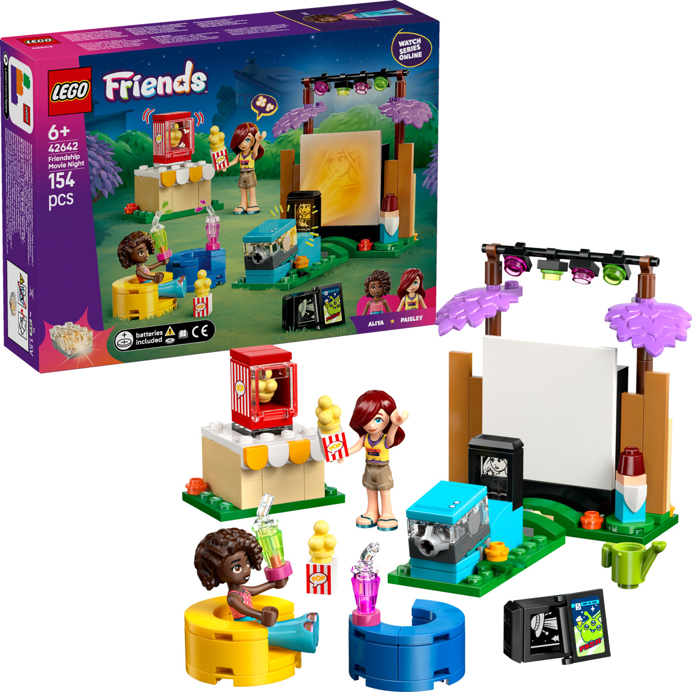 Lego Friends - Venskabs - filmaften