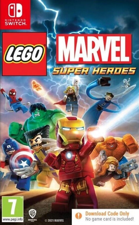Lego Marvel Super Heroes - Kode I Boks - Nintendo Switch