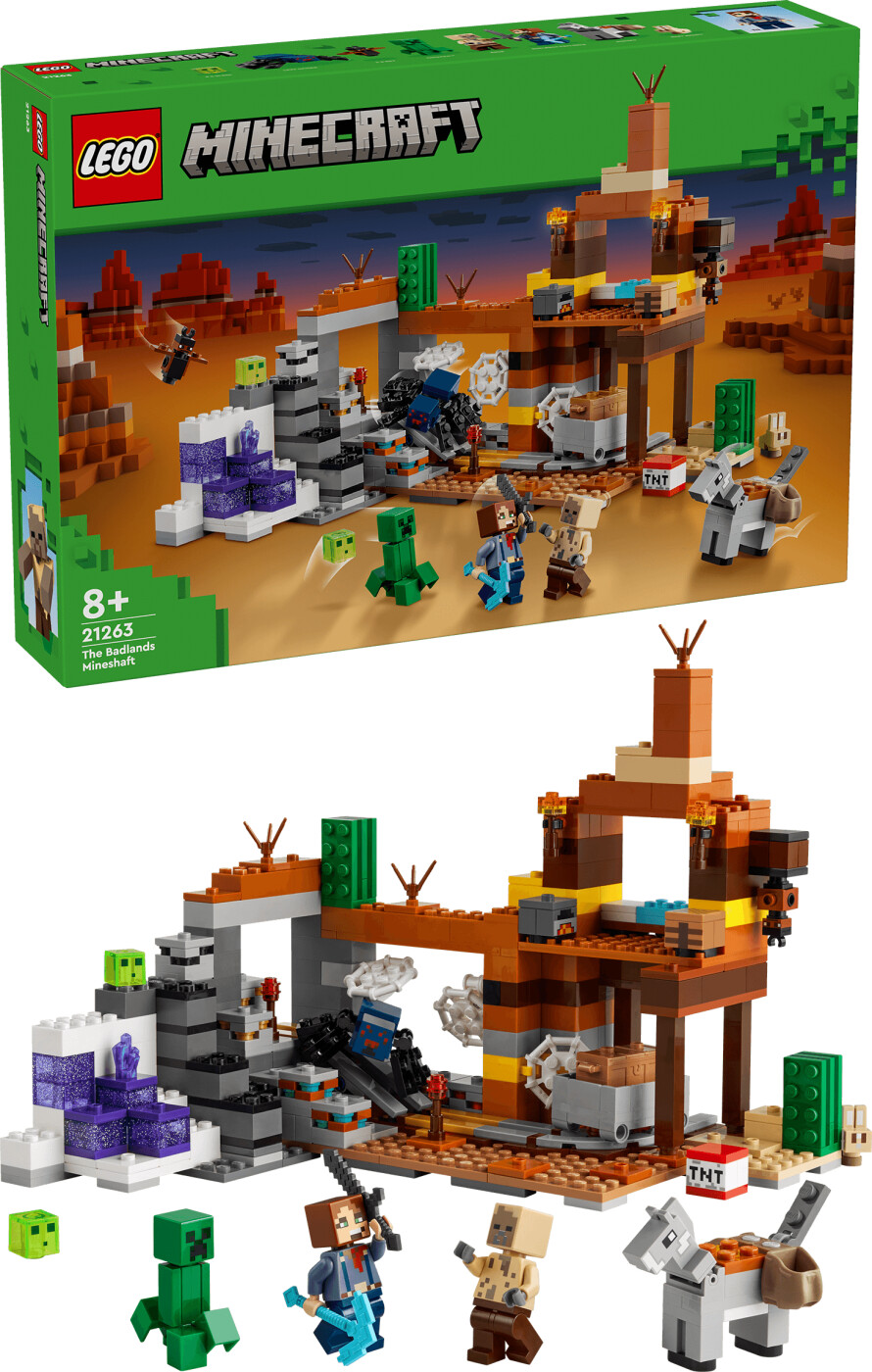 Lego Minecraft - Badlands Mineskakten - 21263