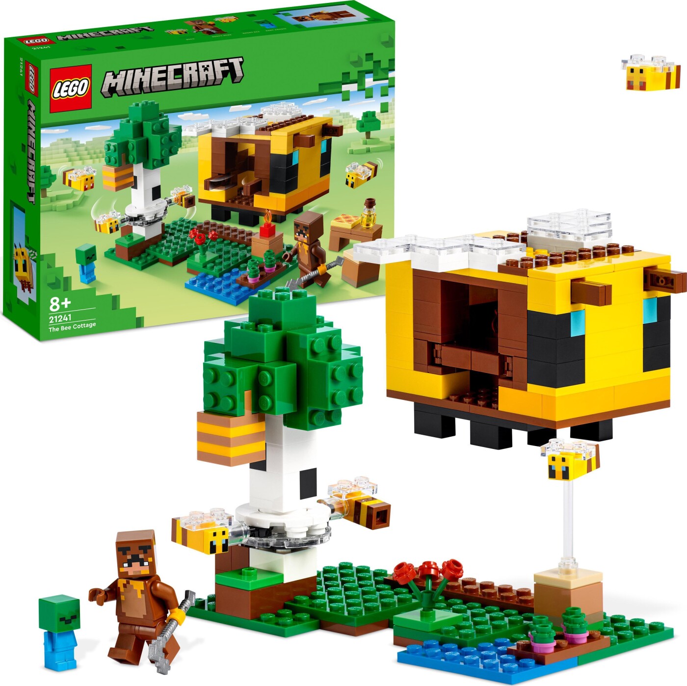 Billede af Lego Minecraft - Bihytten - 21241 hos Gucca.dk