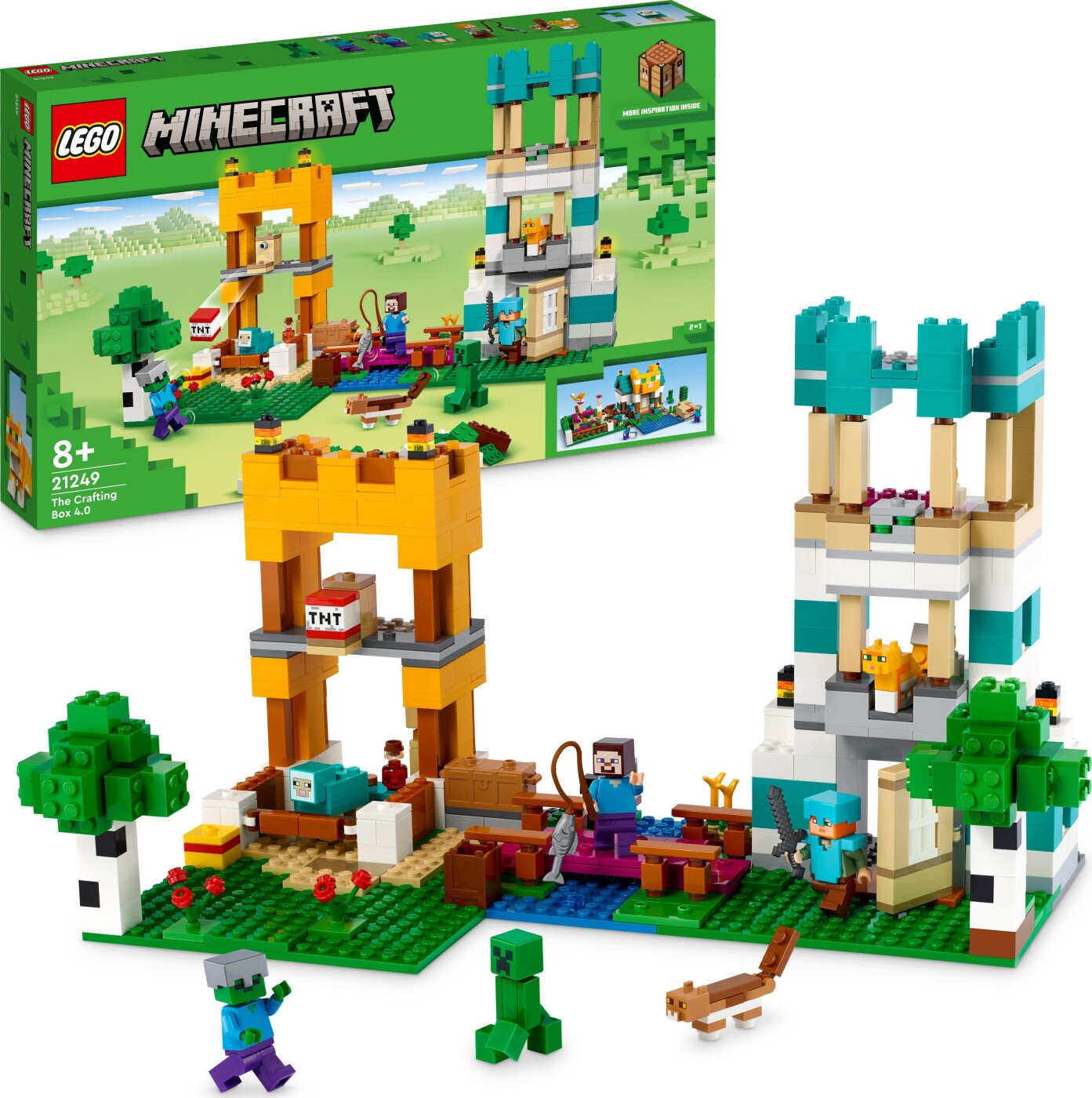 Billede af Lego Minecraft - Crafting-boks 4.0 - 21249 hos Gucca.dk