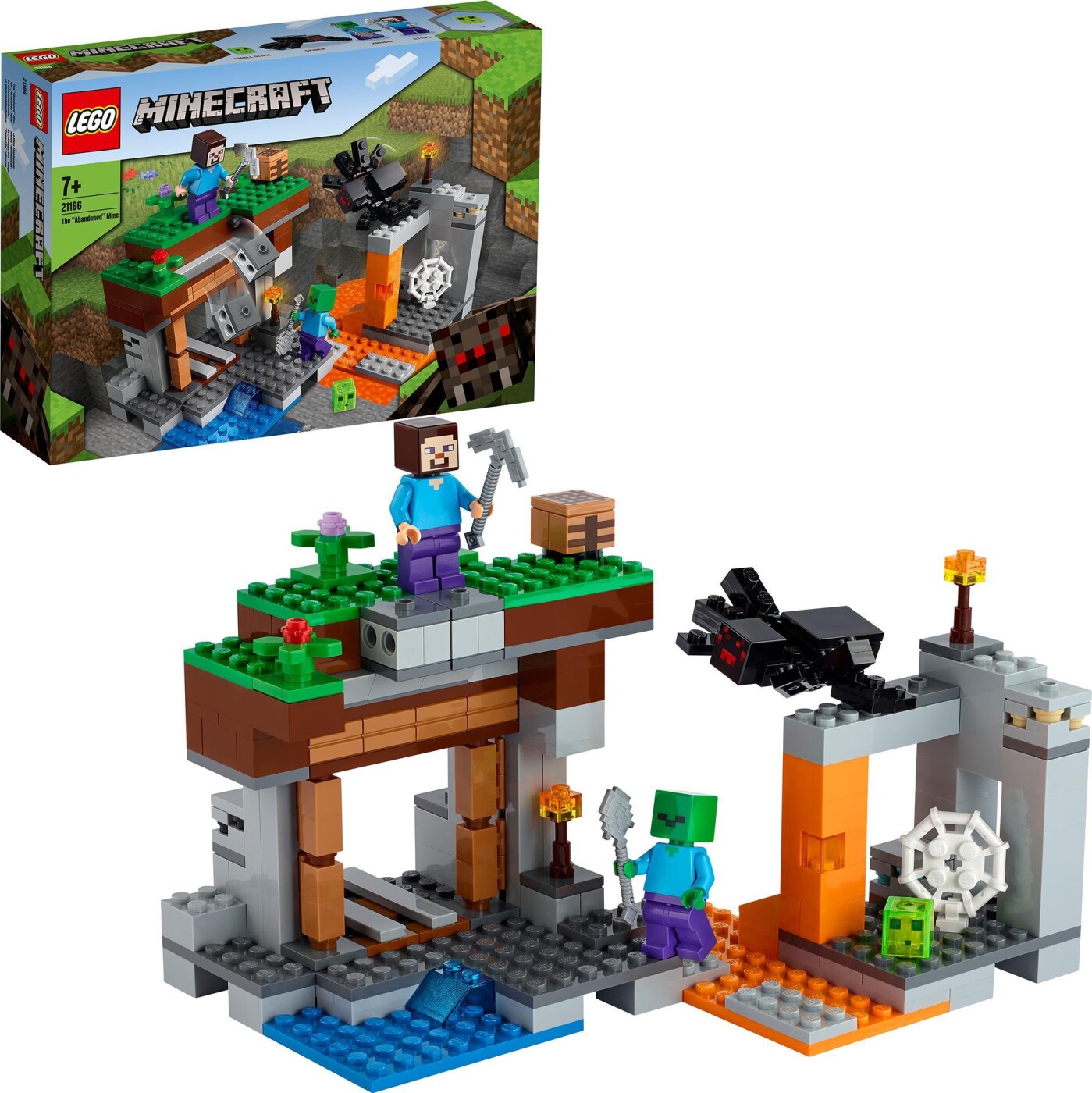 Billede af Lego Minecraft - Den Forladte Mine - 21166