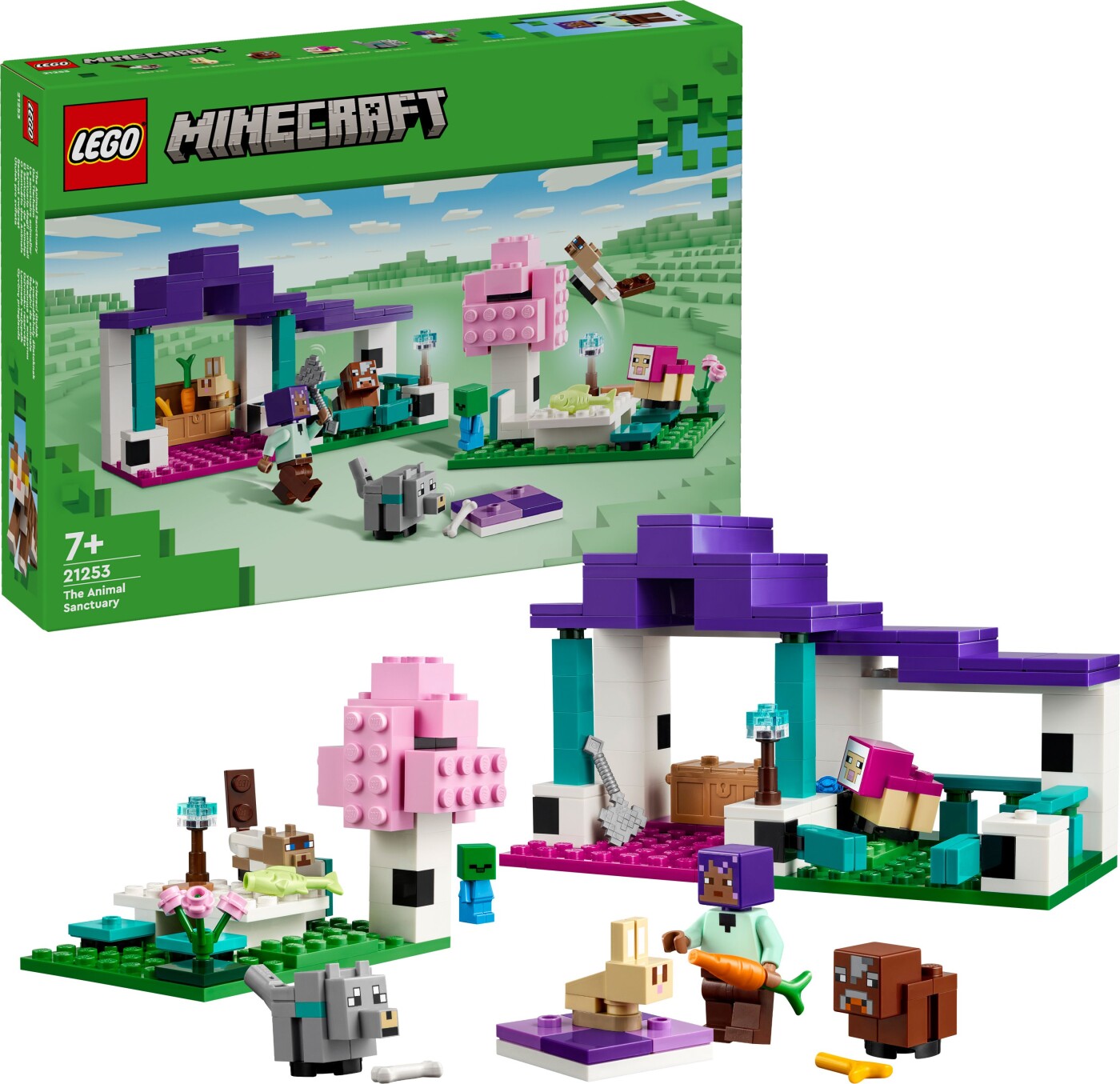 Billede af Lego Minecraft - Dyrereservatet - 21253 hos Gucca.dk