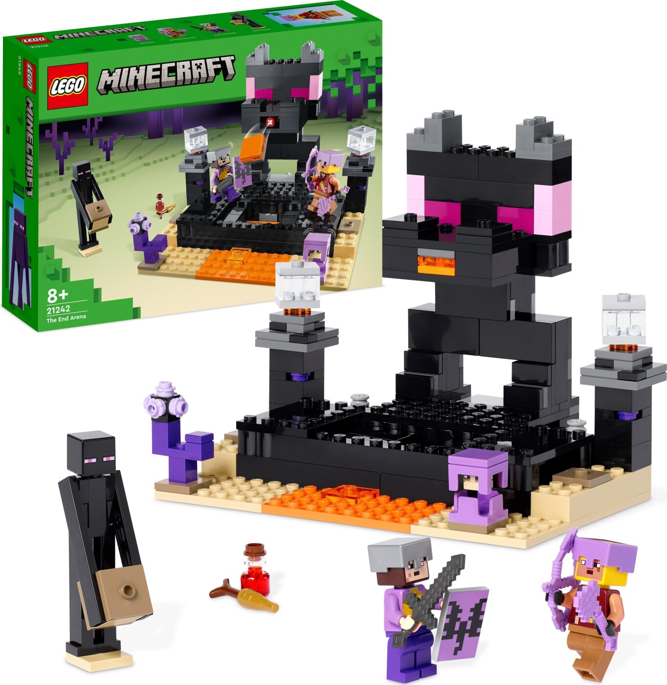 Billede af Lego Minecraft - Ender Dragon Arenaen - 21242