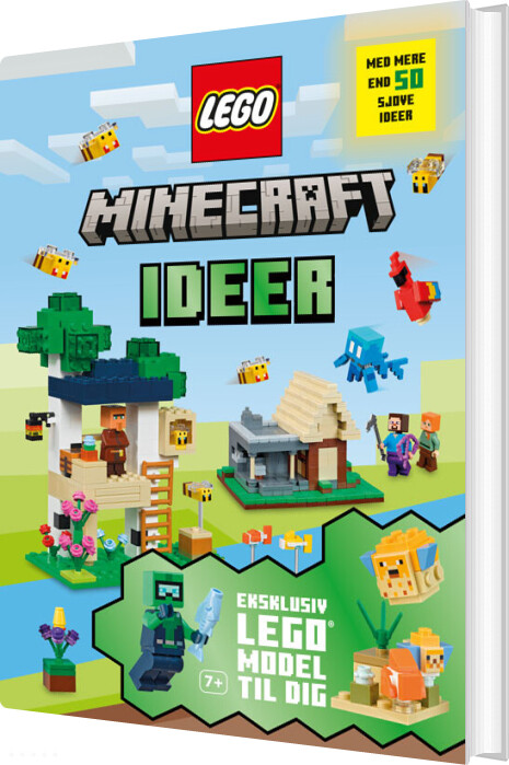 Lego Minecraft Ideas - Bog Med Klodser - Lego - Bog