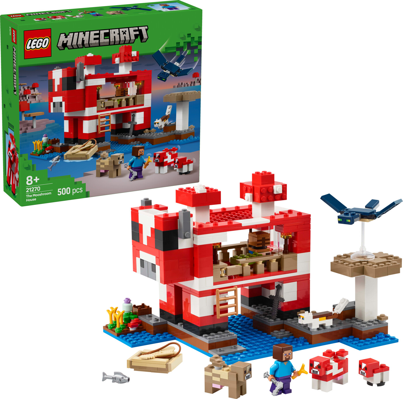 Lego - Minecraft - Mooshroom-huset (21270)