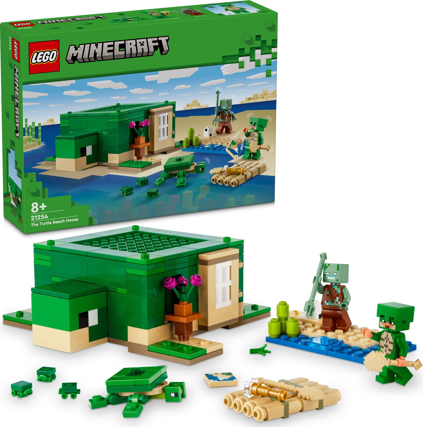 Billede af Lego Minecraft - Skildpaddestrandhuset - 21254 hos Gucca.dk