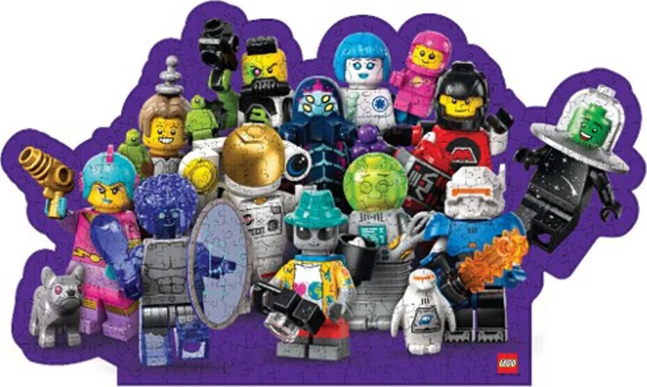 Lego - Minifig Shapecollage2 Puslespil 500