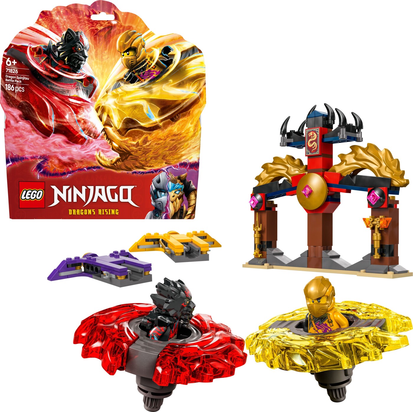 Lego - Ninjago - Drage-spinjitzu Battle Pack (71826)