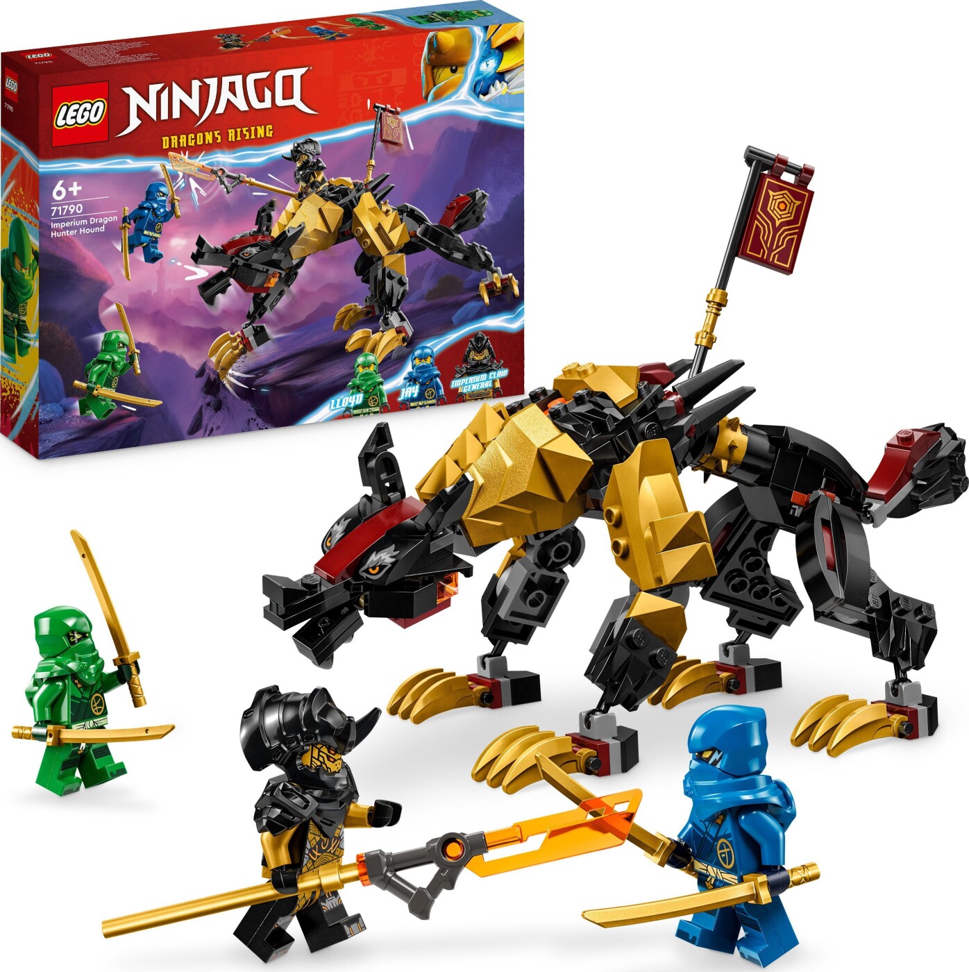 Billede af Lego Ninjago - Imperium Drage Jægerhund - 71790