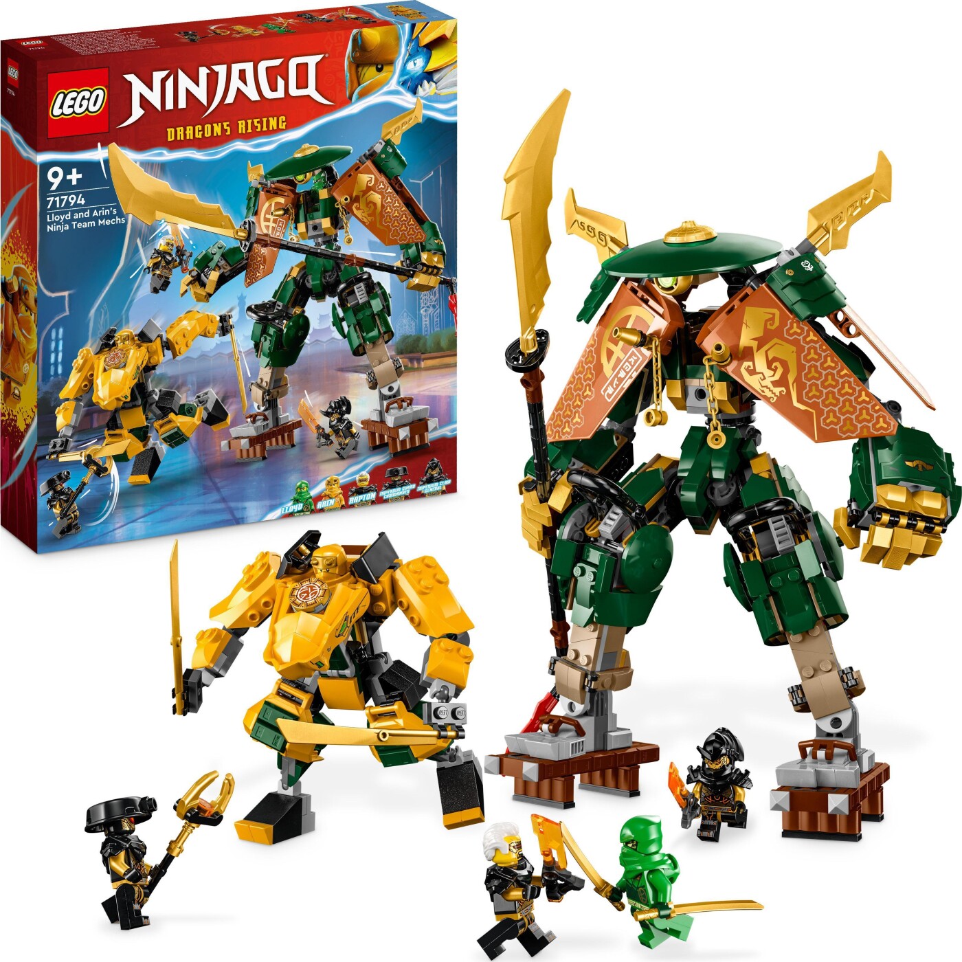 Billede af Lego Ninjago - Lloyd Og Arins Ninjateam-mechs - 71794 hos Gucca.dk