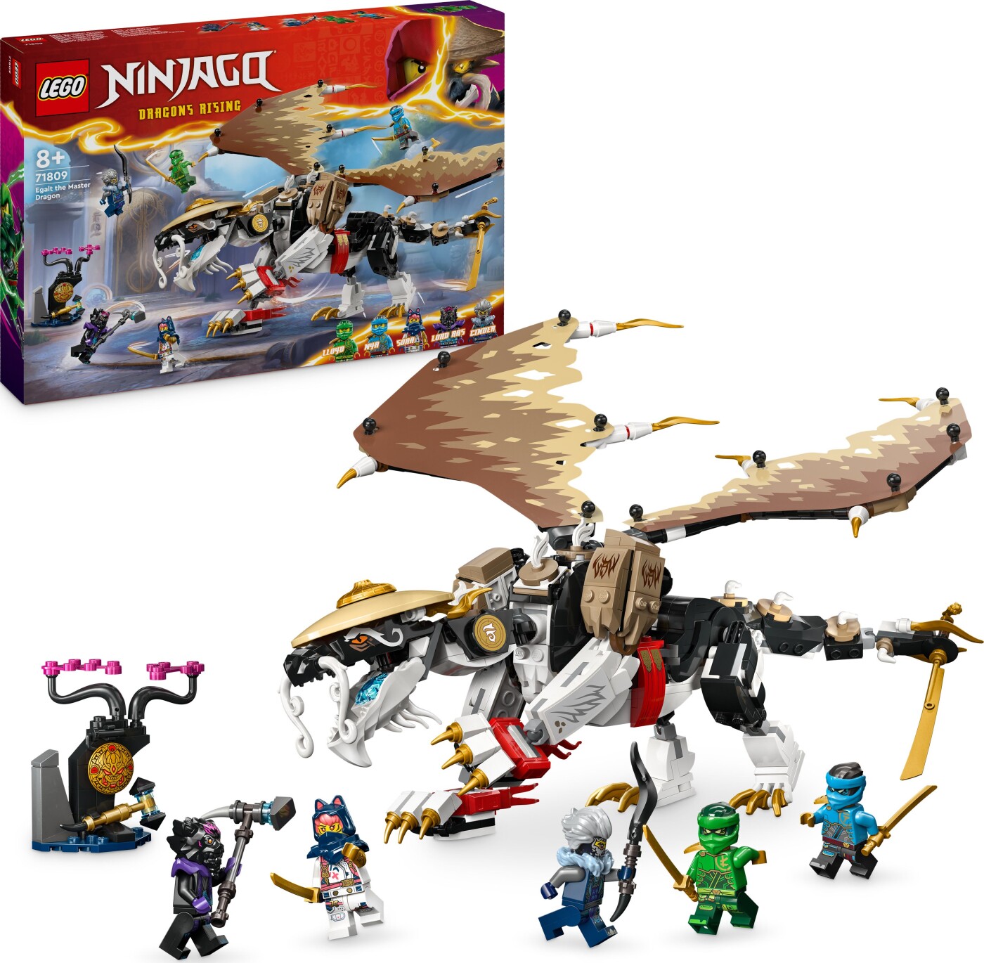 Billede af Lego Ninjago - Mesterdragen Egalt - 71809 hos Gucca.dk