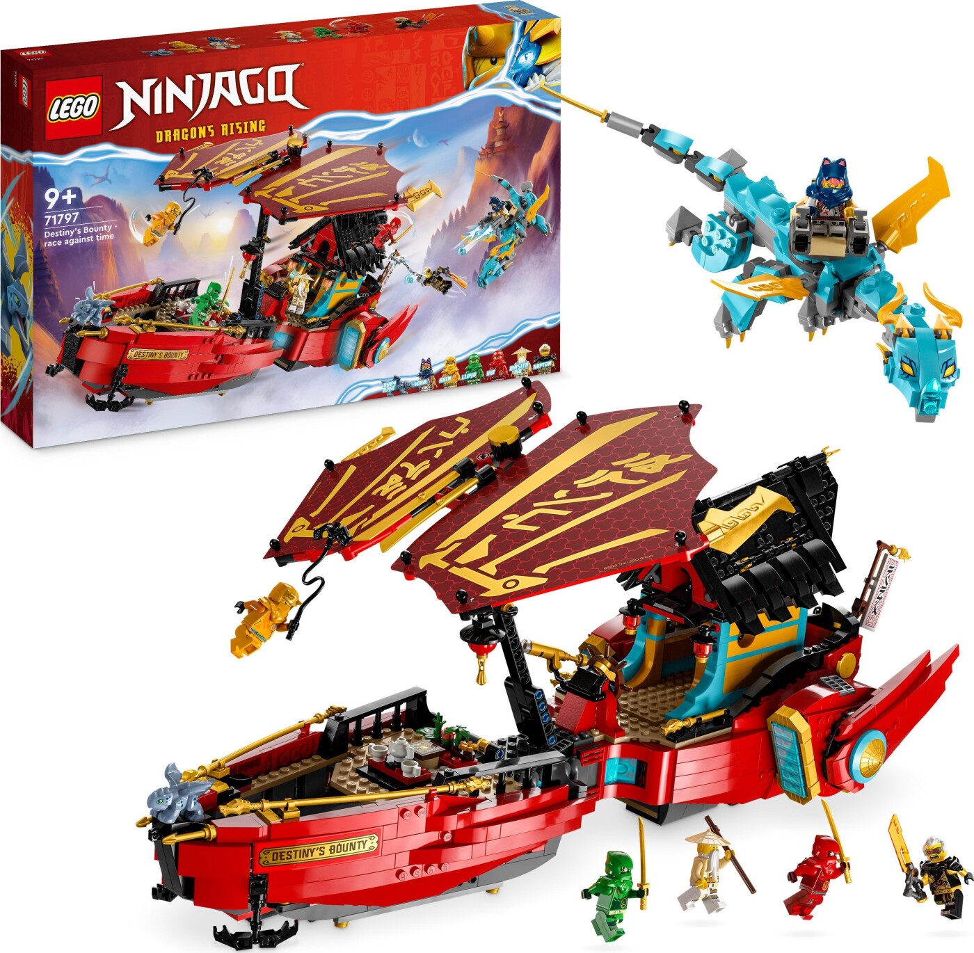 Billede af Lego Ninjago - Skæbnebåden - Kapløb Med Tiden - 71797 hos Gucca.dk