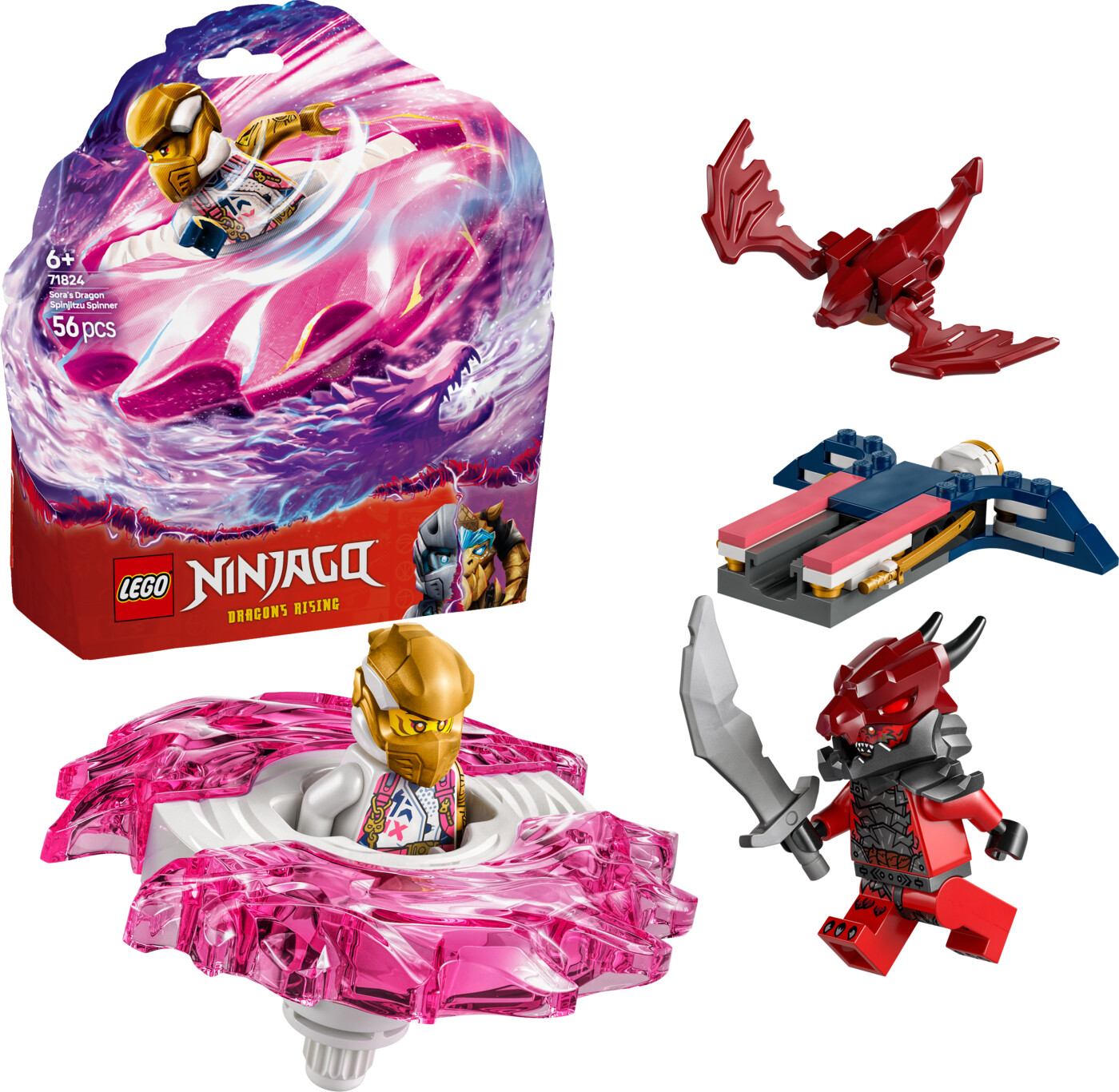 Lego Ninjago - Soras Drage Spinjitzu - spinner