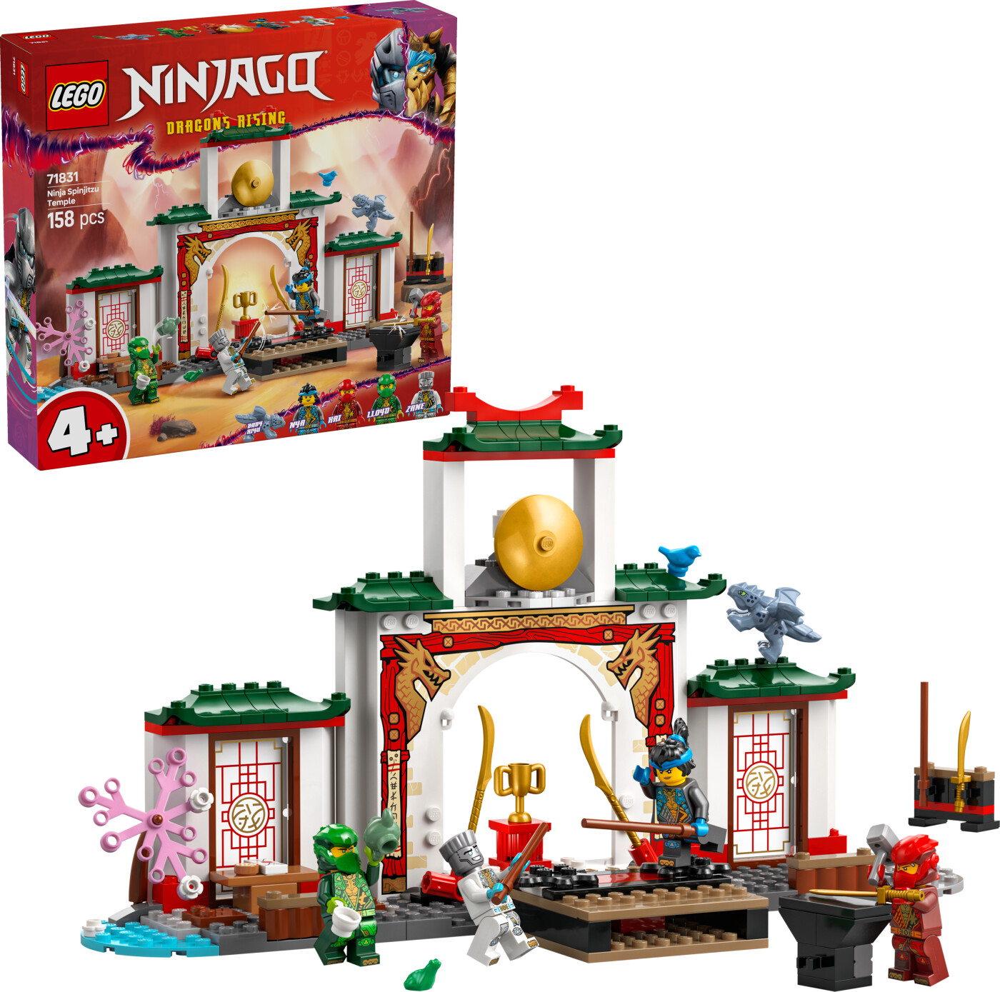 Lego - Ninjago - Spinjitzu-ninjatempel (71831)