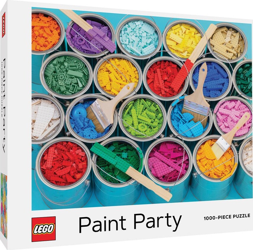 5: Lego - Paint Party Puslespil - 1000 Brikker