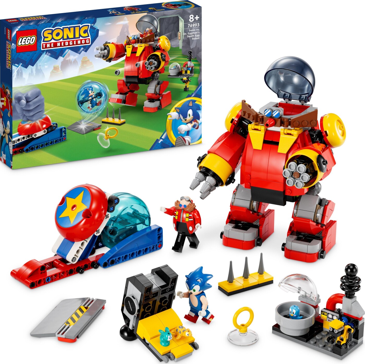 Lego Sonic - Sonic Mod Dr. Eggmans Dødsæg-robot - 76993