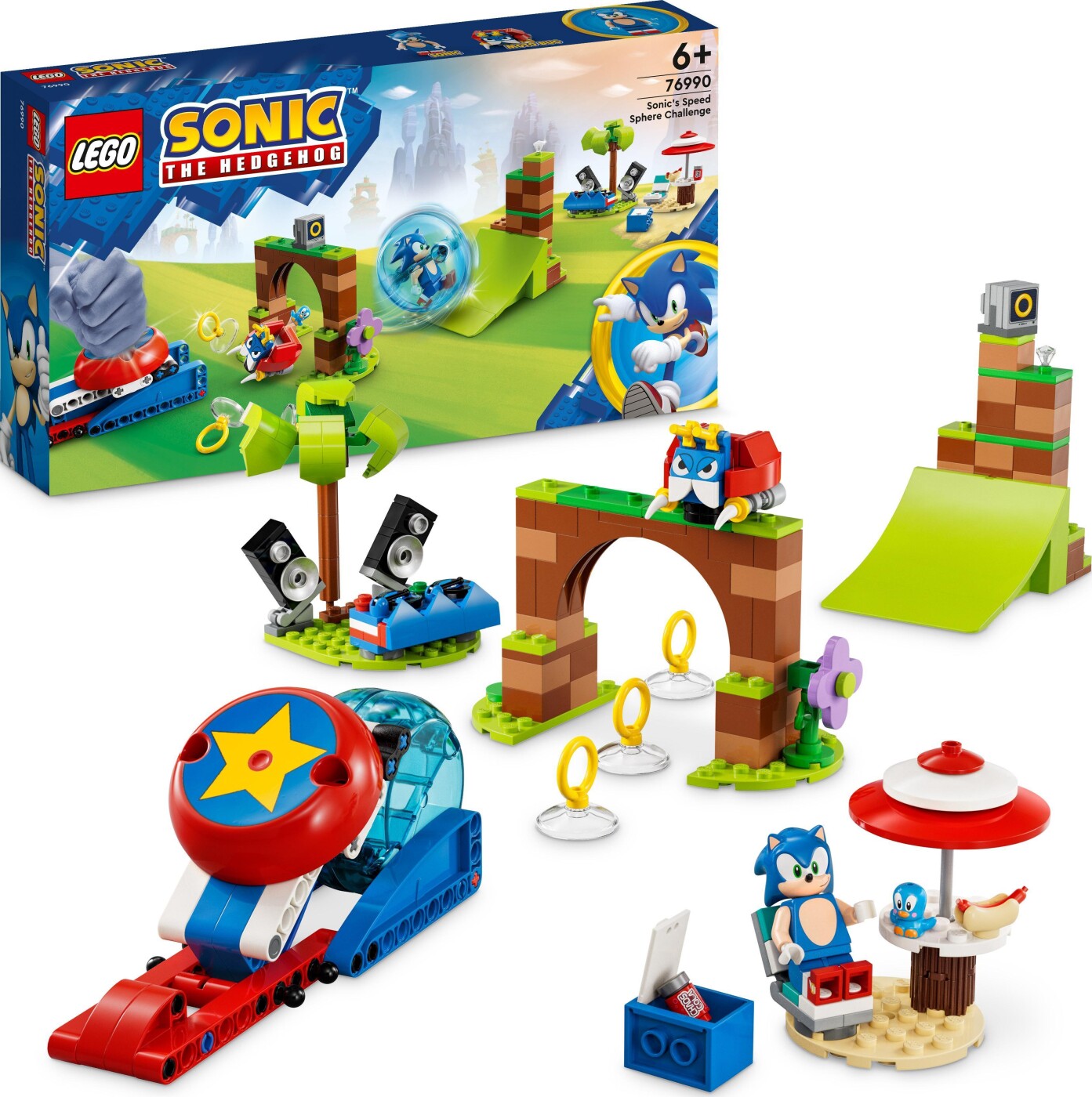 Billede af Lego Sonic - Sonics Fartkugle-udfordring - 76990