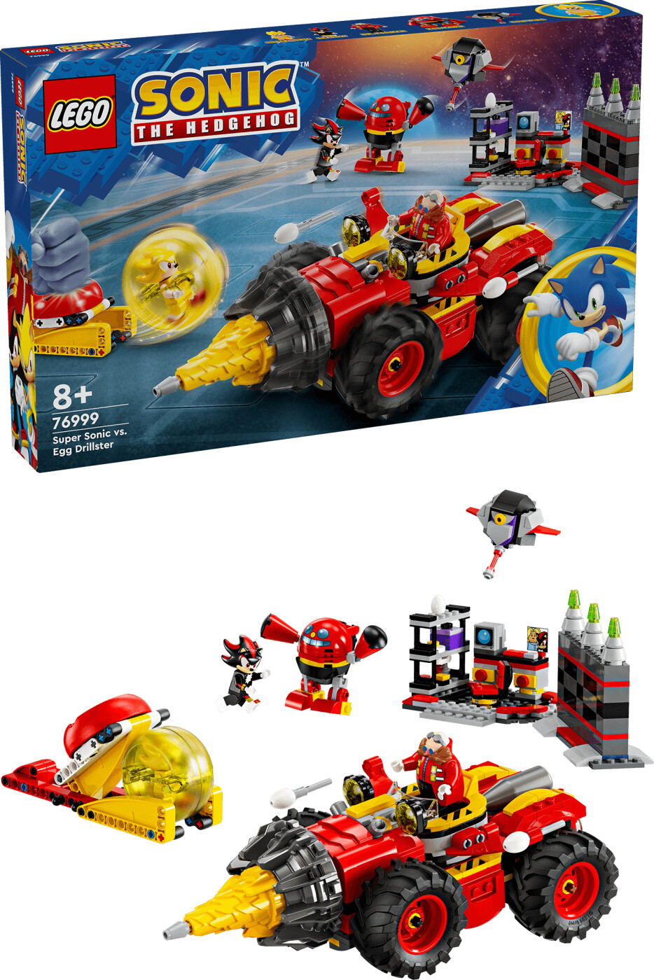 Lego - Sonic - Super Sonic Mod Egg Drillster (76999)