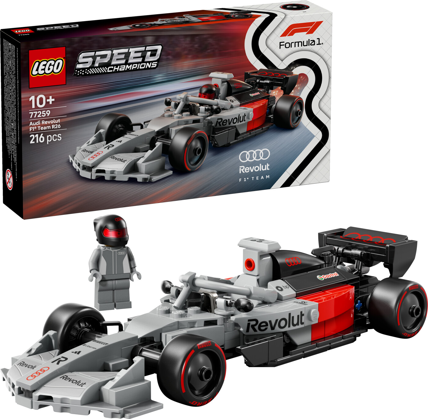Lego 77259 - Audi Revolut F1 Team R26 - Speed Champions