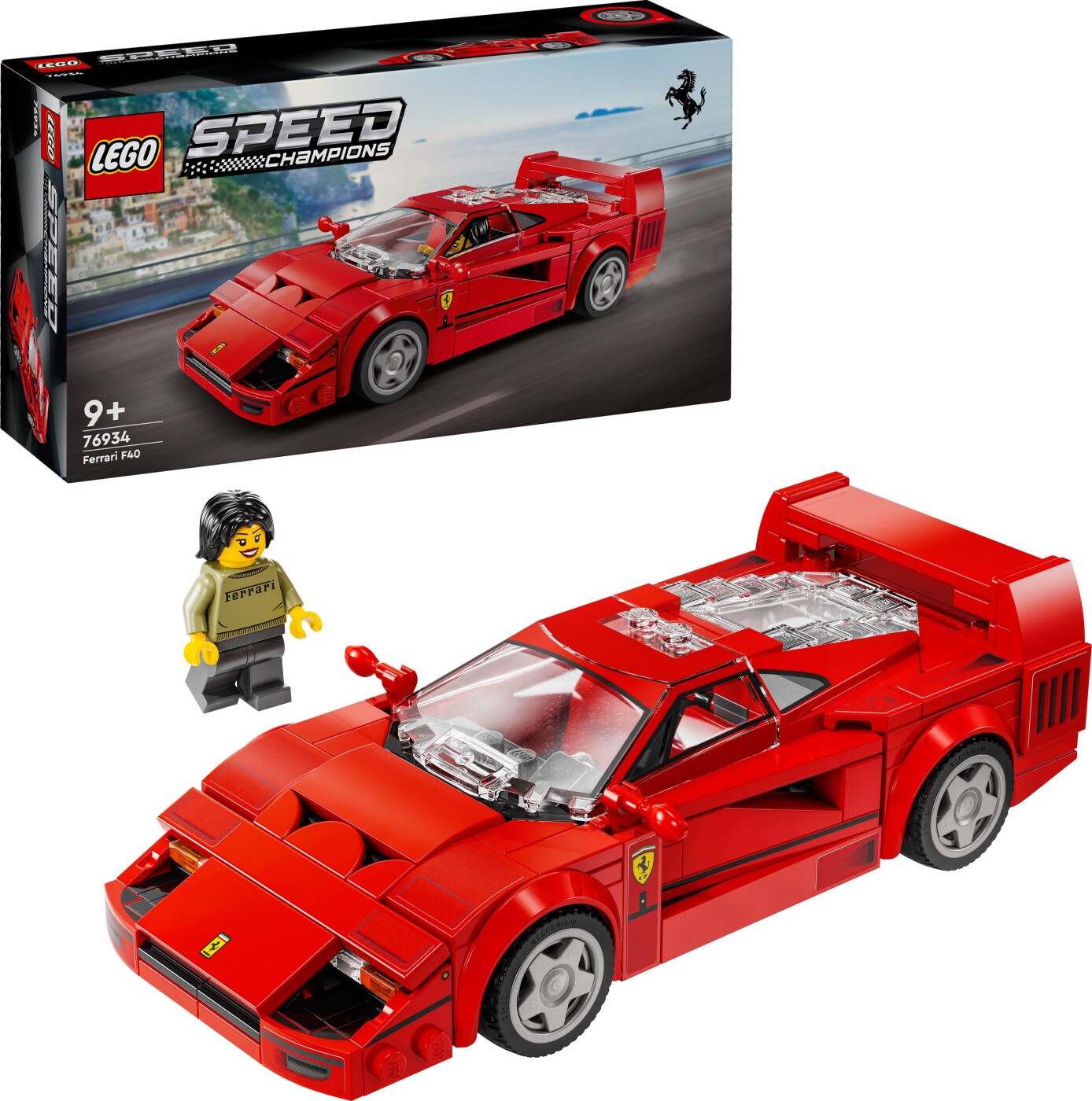 Lego - Speed Champions - Ferrari F40-superbil (76934)