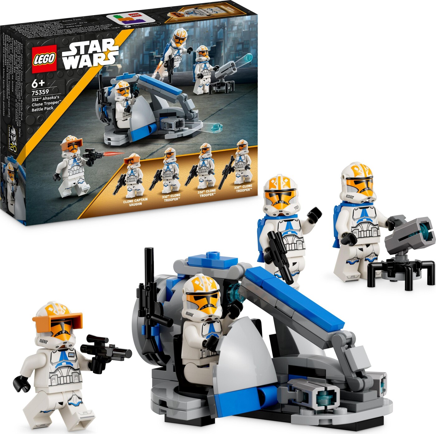 Billede af Lego Star Wars - Battle Pack - Ahsokas Klonsoldater - 75359