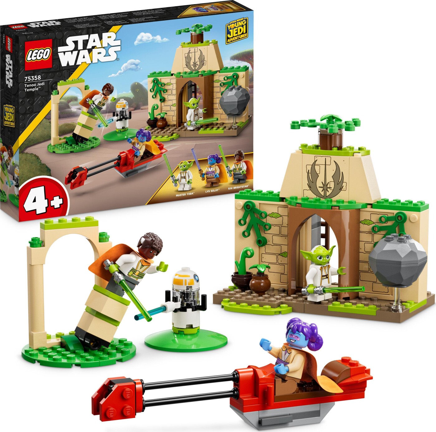 Billede af Lego Star Wars - Jedi-templet På Tenoo - 75358