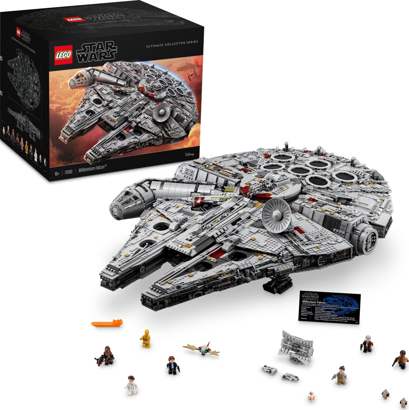 Billede af Lego Star Wars - Millennium Falcon - 75192 hos Gucca.dk