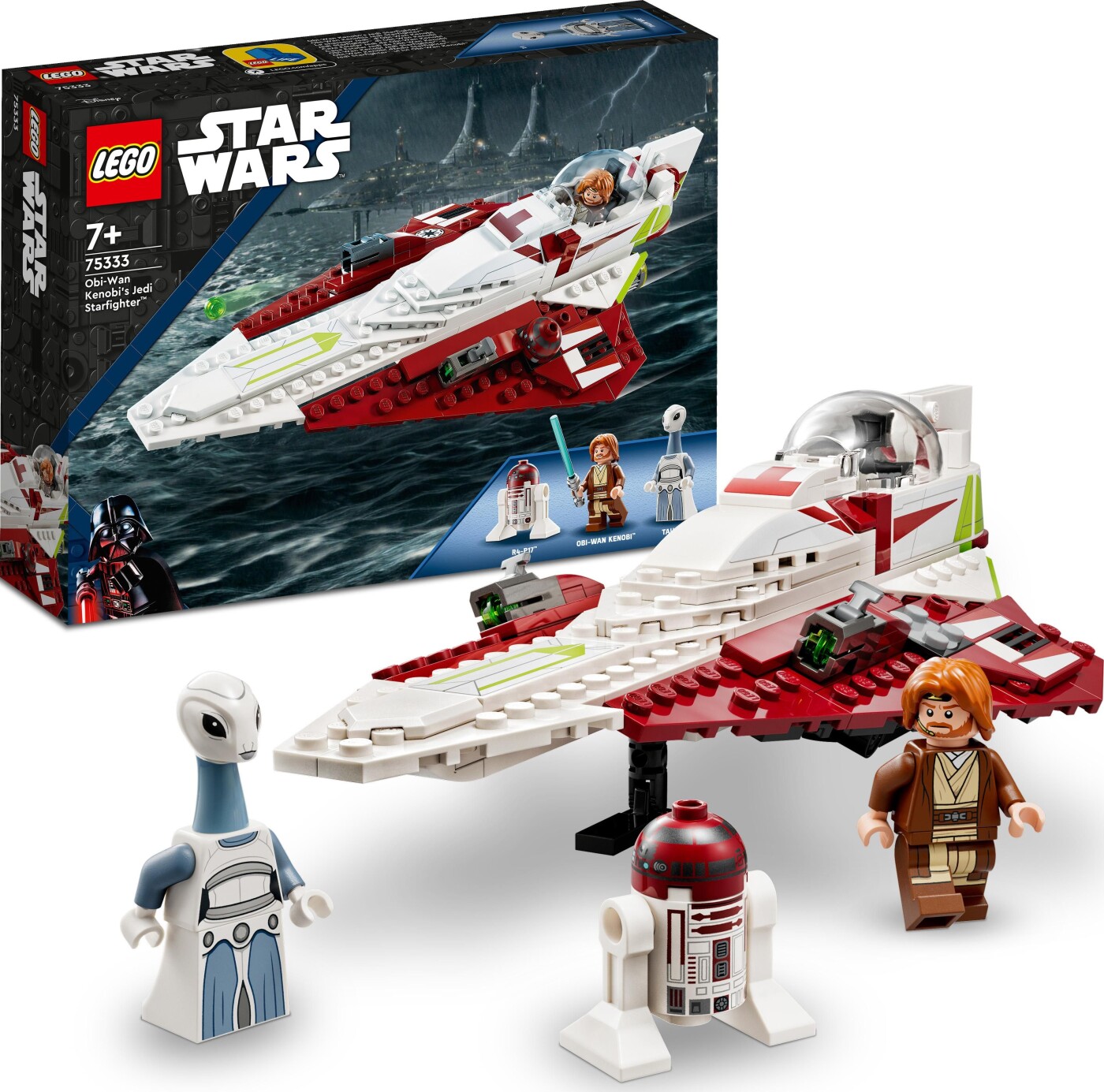 Billede af Lego Star Wars - Obi-wan Kenobis Jedi Stjernejager - 75333