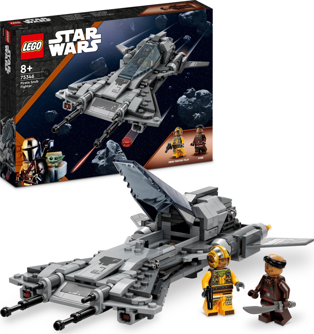Billede af Lego Star Wars - Pirat Enmandsjager - 75346