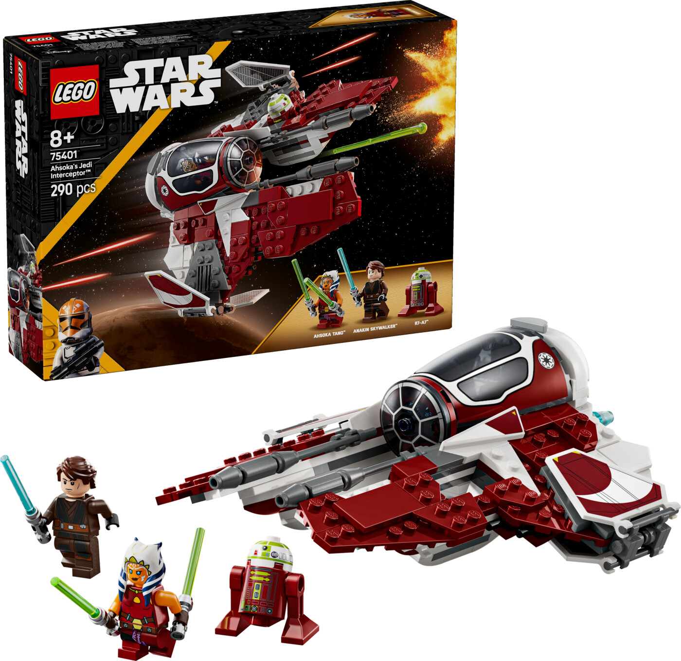 Lego - Star Wars Tm - Ahsokas Jedi Interceptor (75401)