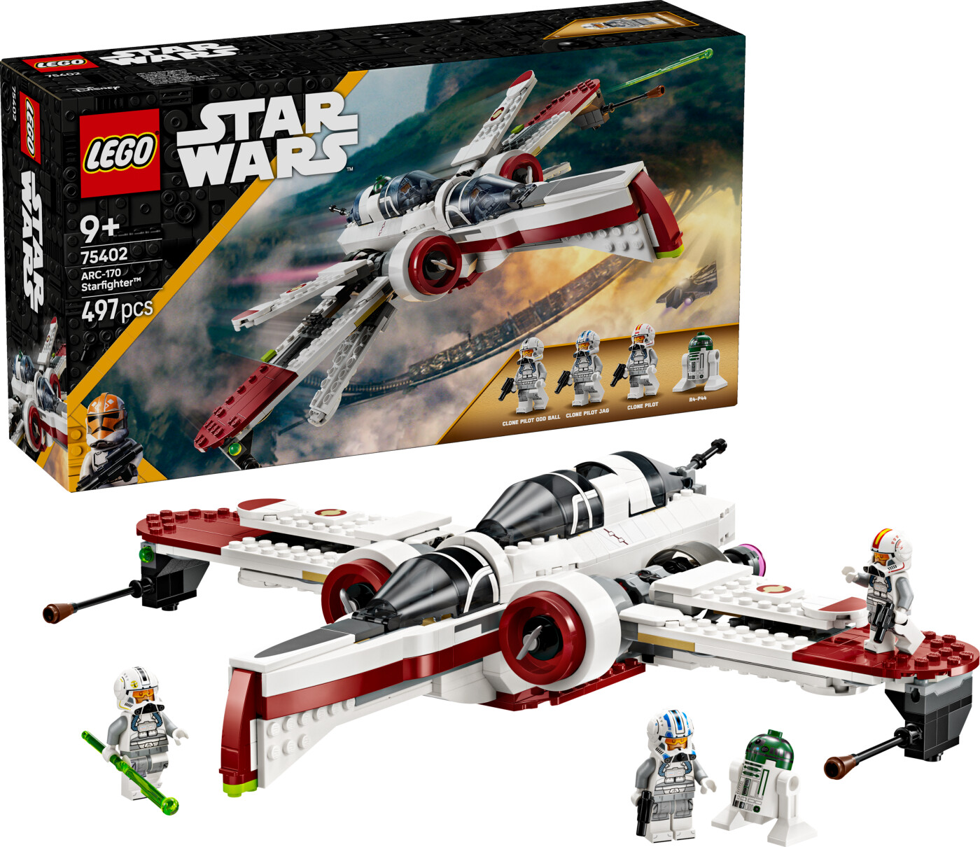 Lego - Star Wars Tm - Arc-170-stjernejager (75402)