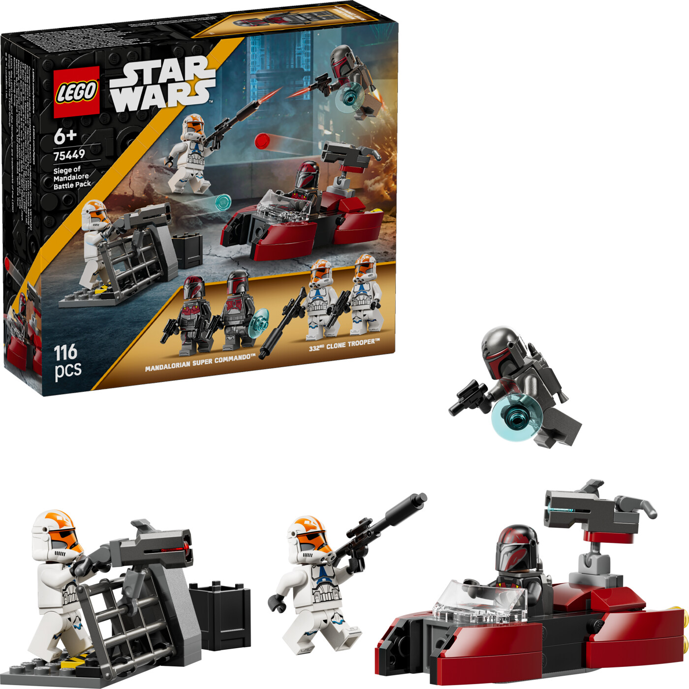 Lego 75449 - Siege Of Mandalore Battle Pack - Star Wars