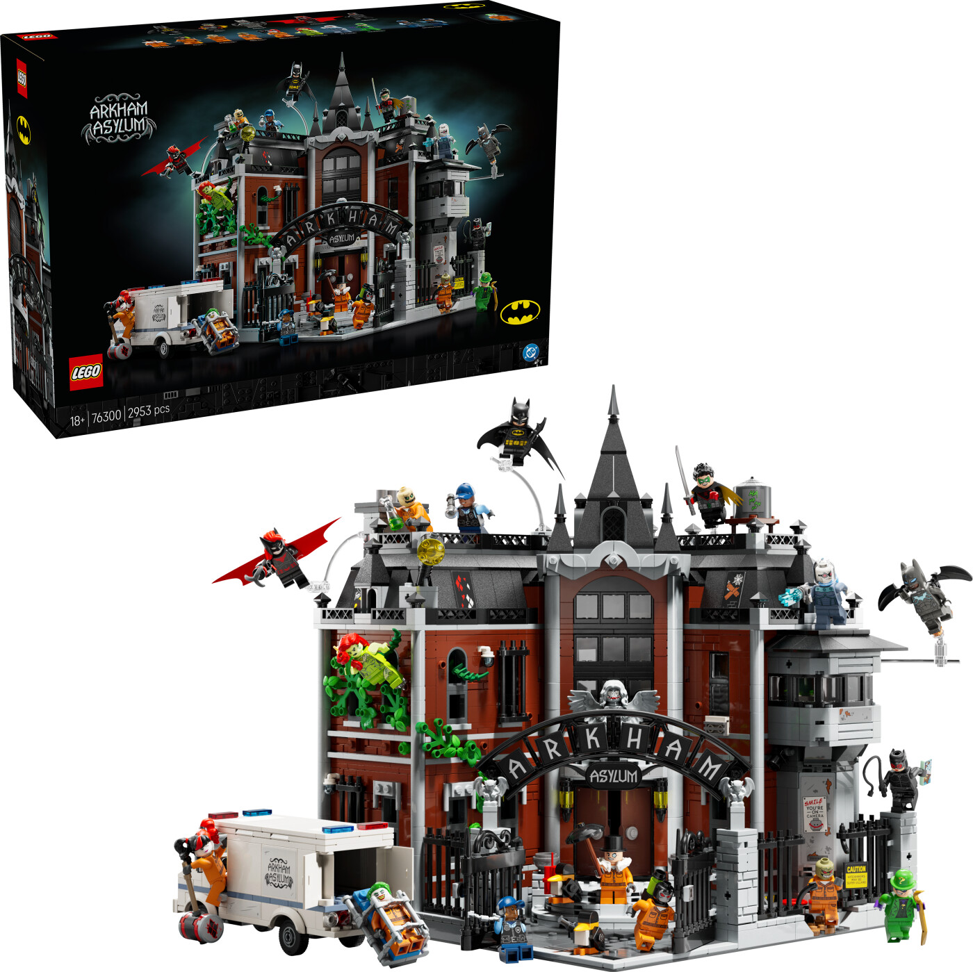 Lego 76300 - Super Heroes - Arkham Asylum