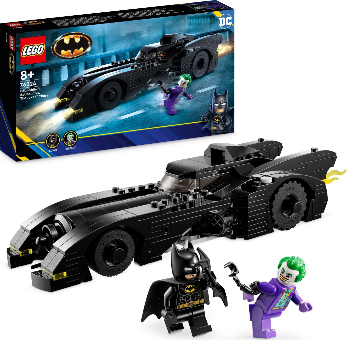 Billede af Lego Super Heroes - Batmobil - Batmans Jagt På Jokeren - 76224
