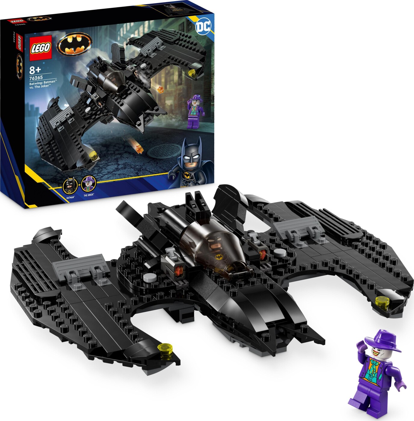 Billede af Lego Super Heroes - Batvinge - Batman Mod Jokeren - 76265