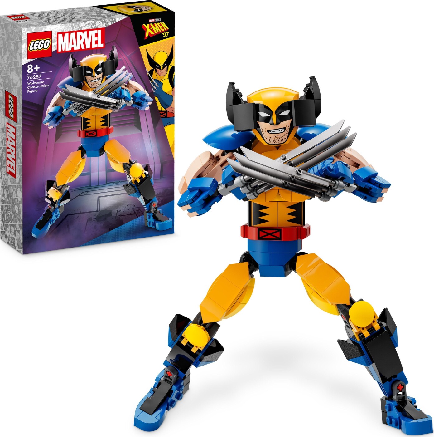 Billede af Lego Marvel X-men - Wolverine Figur - Byg Selv - 76257