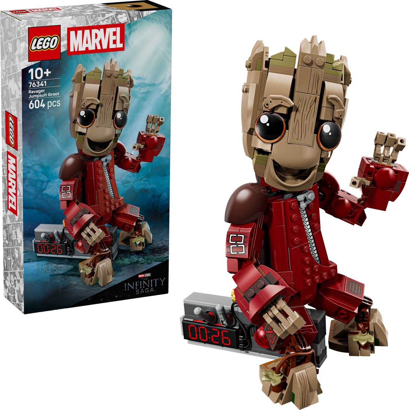 Lego 76341 - Groot I Ravager-dragt - Super Heroes
