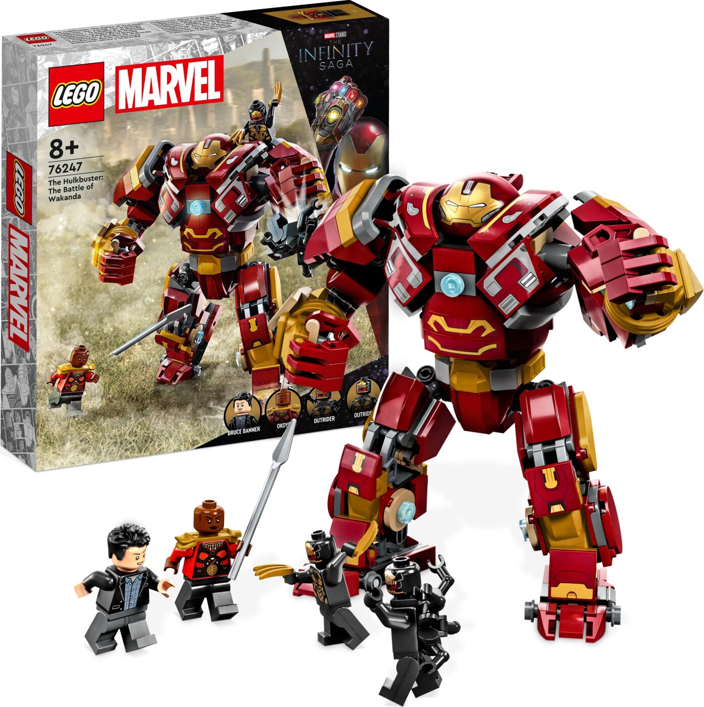 Billede af Lego Marvel - Hulkbuster - Slaget Om Wakanda - 76247