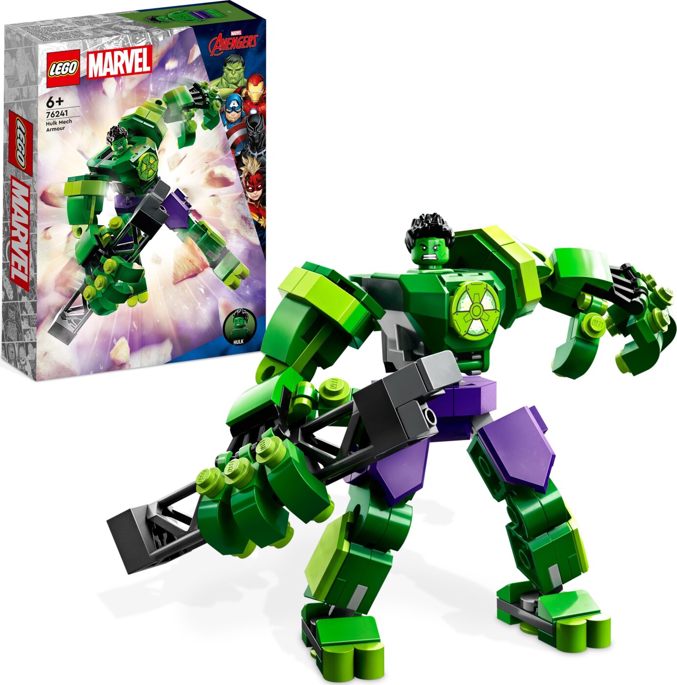 Billede af Lego Marvel - Hulk Kamprobot Figur - 76241 hos Gucca.dk
