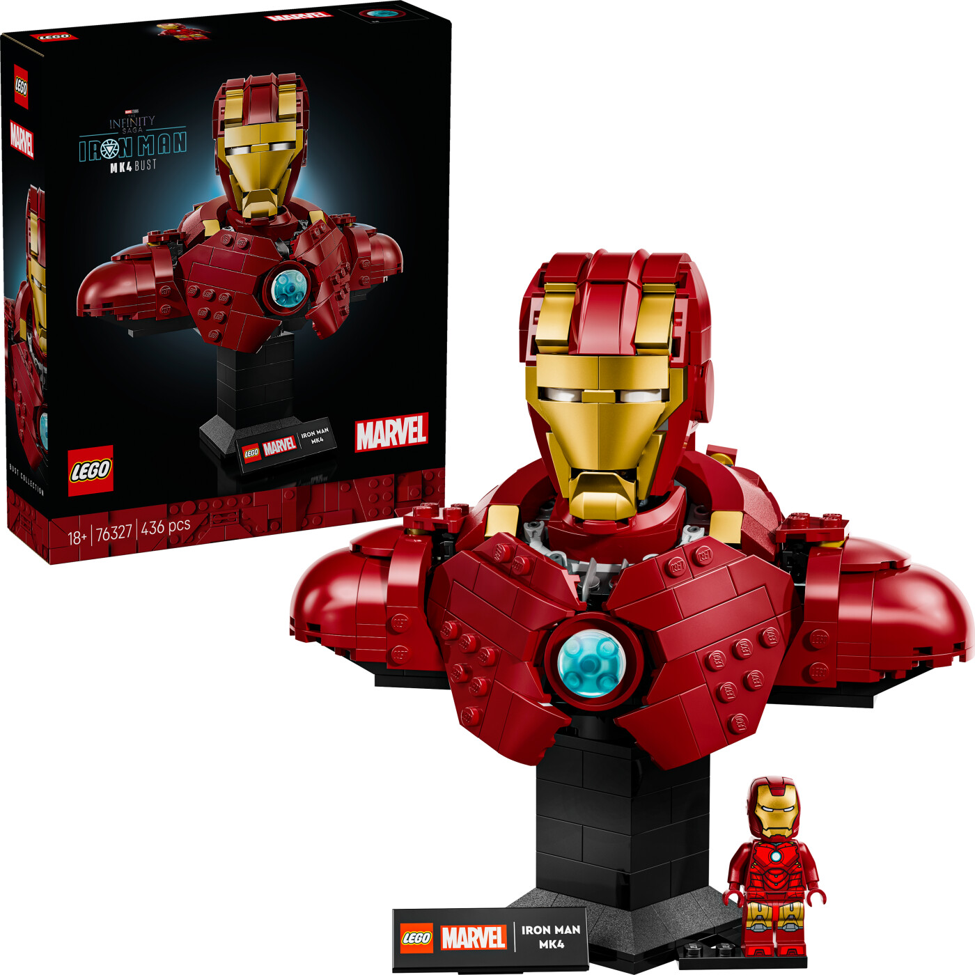 Lego Super Heroes - Iron Man Mk4 - buste